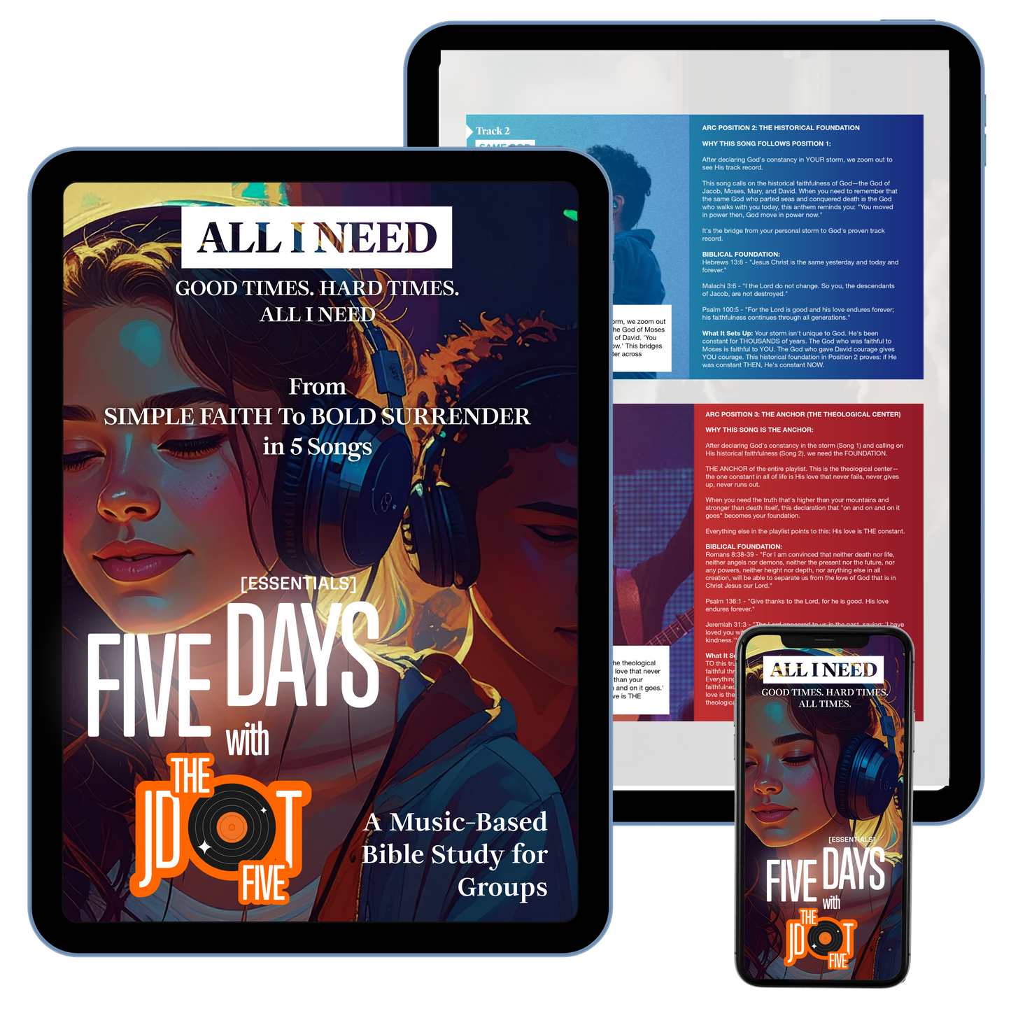 ALL I NEED - FIVE DAYS Essentials: Music-Based Small Group Curriculum