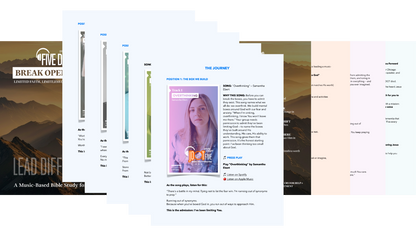 BREAK OPEN — FIVE DAYS Essentials: Music-Based Small Group Curriculum