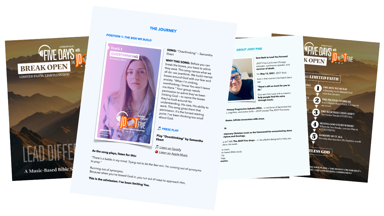 BREAK OPEN — FIVE DAYS Essentials: Music-Based Small Group Curriculum