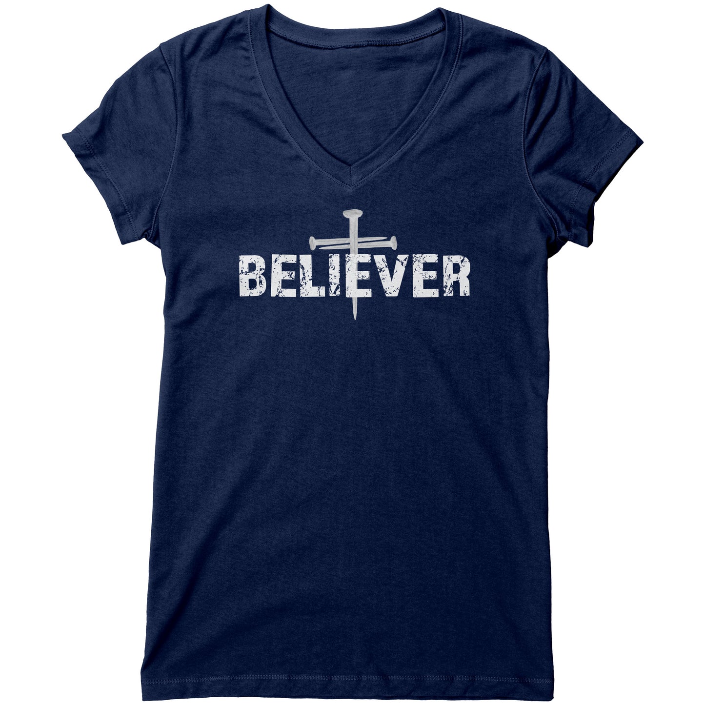 Believer Women's V-Neck Tee