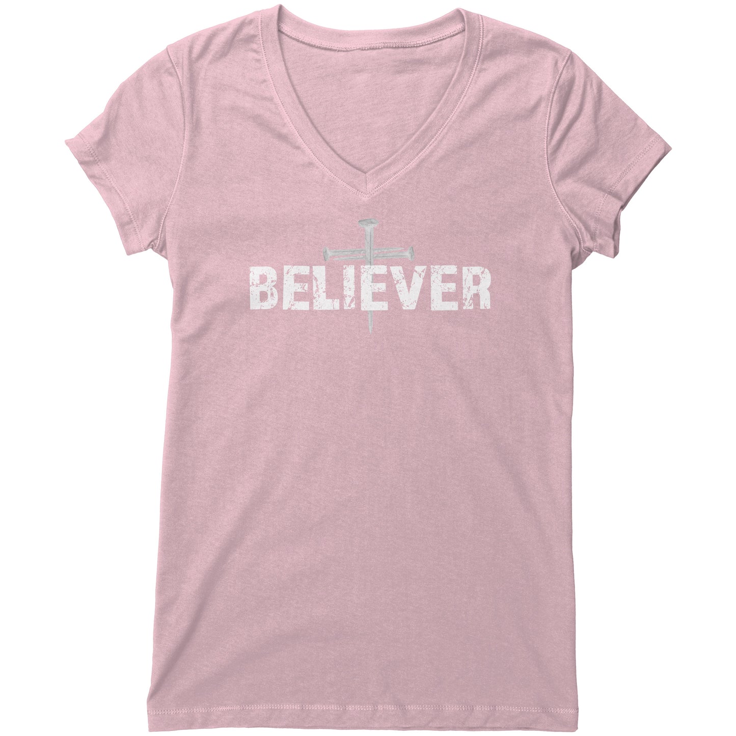 Believer Women's V-Neck Tee