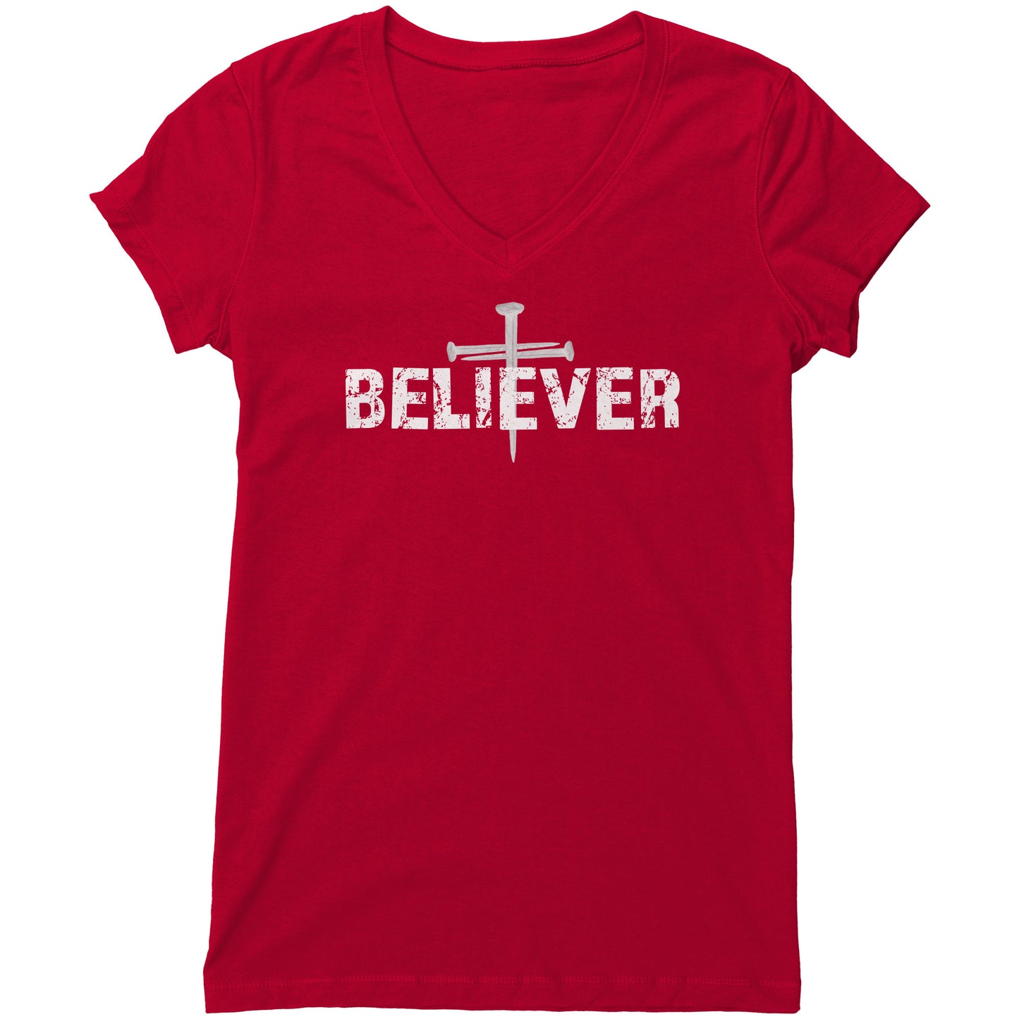 Believer Women's V-Neck Tee