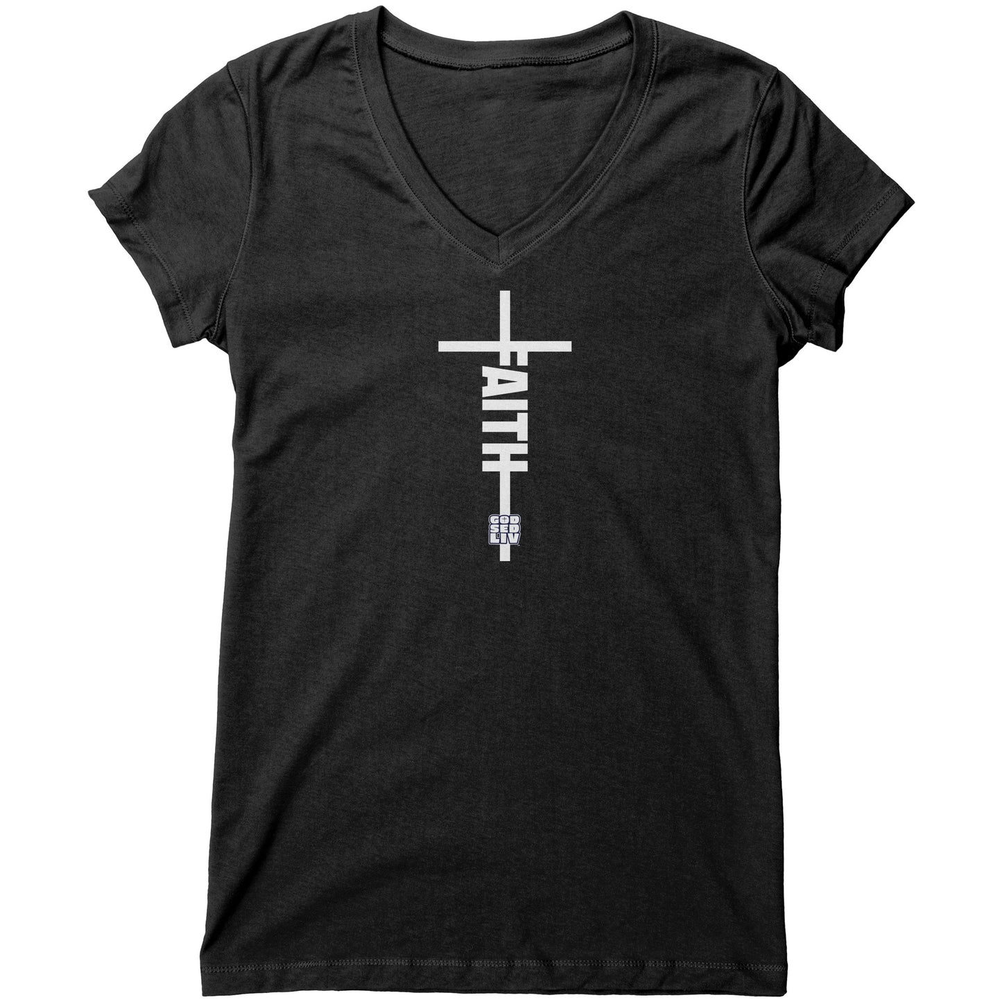 Faith Women's V-Neck Tee