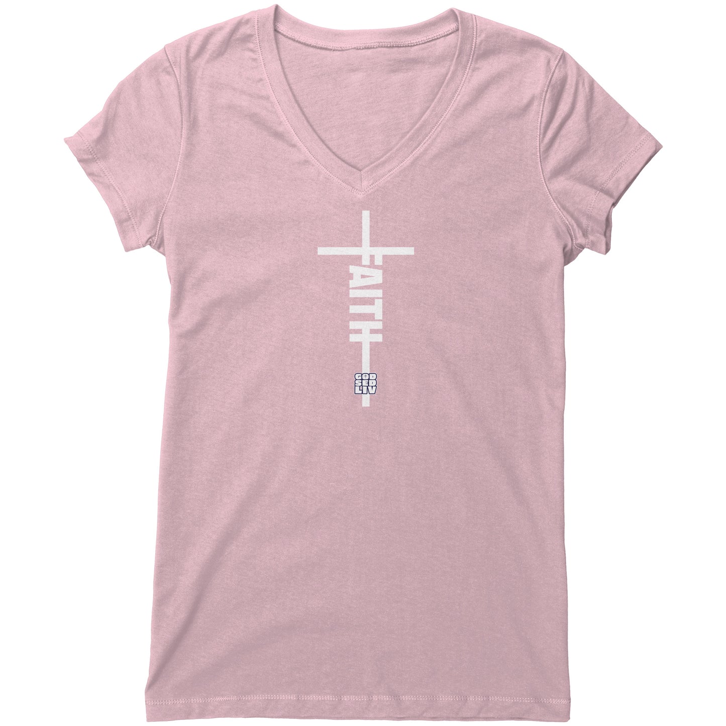 Faith Women's V-Neck Tee