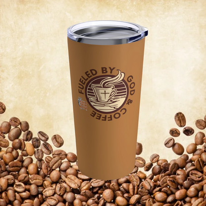 Fueled by God & Coffee Tumbler