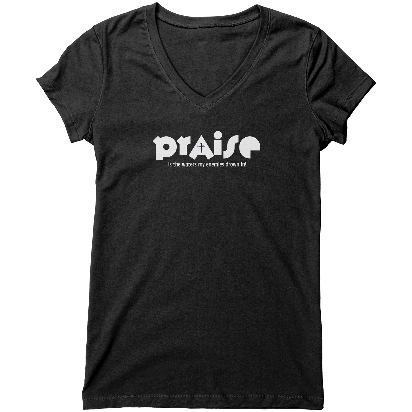 Praise Women's V-Neck Tee