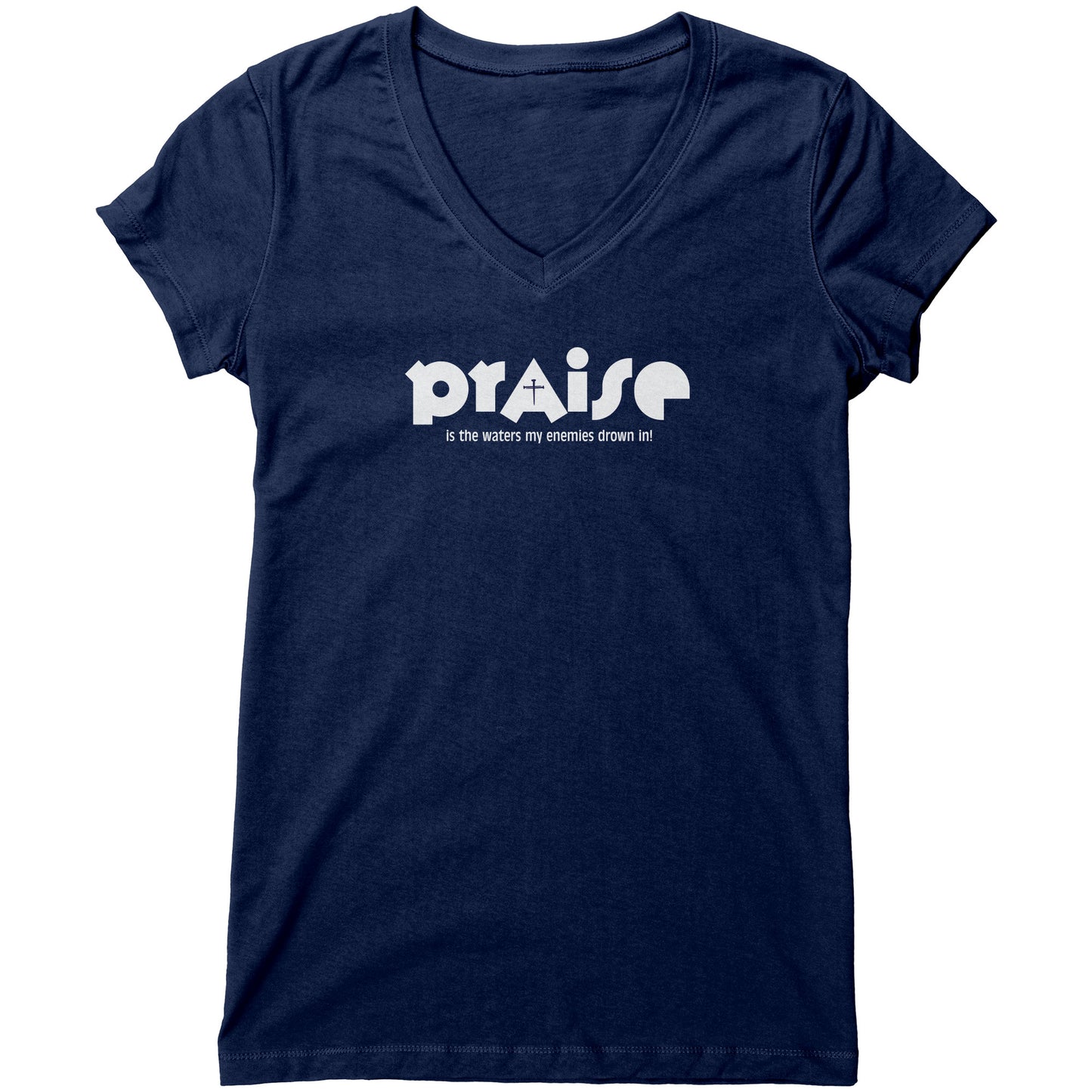 Praise Women's V-Neck Tee