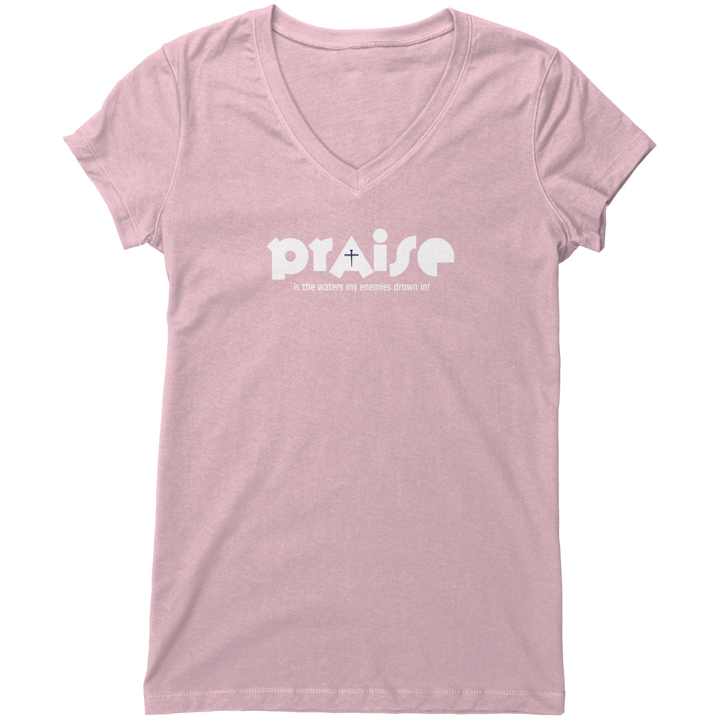 Praise Women's V-Neck Tee