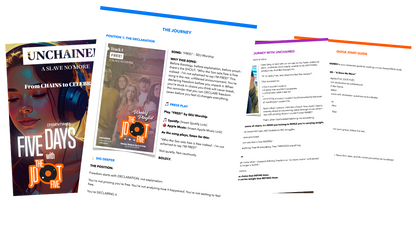 UNCHAINED - FIVE DAYS Essentials: Music-Based Small Group Curriculum