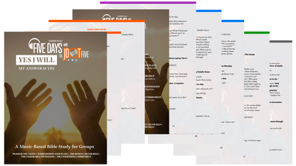YES I WILL — FIVE DAYS Essentials: Music-Based Small Group Curriculum