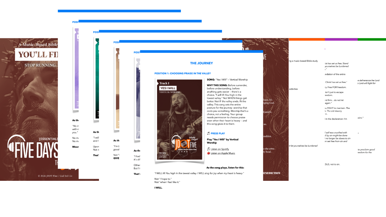 YES I WILL — FIVE DAYS Essentials: Music-Based Small Group Curriculum