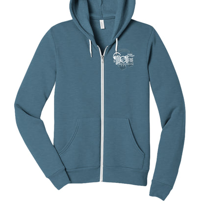 Heather Deep Teal - FRONT