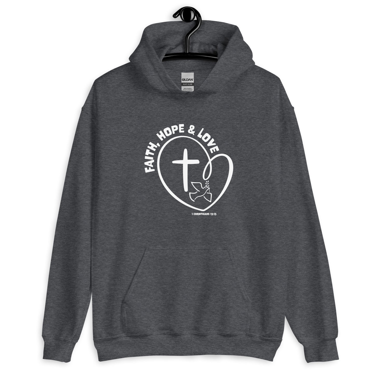 Faith, Hope & Love Unisex Hoodie