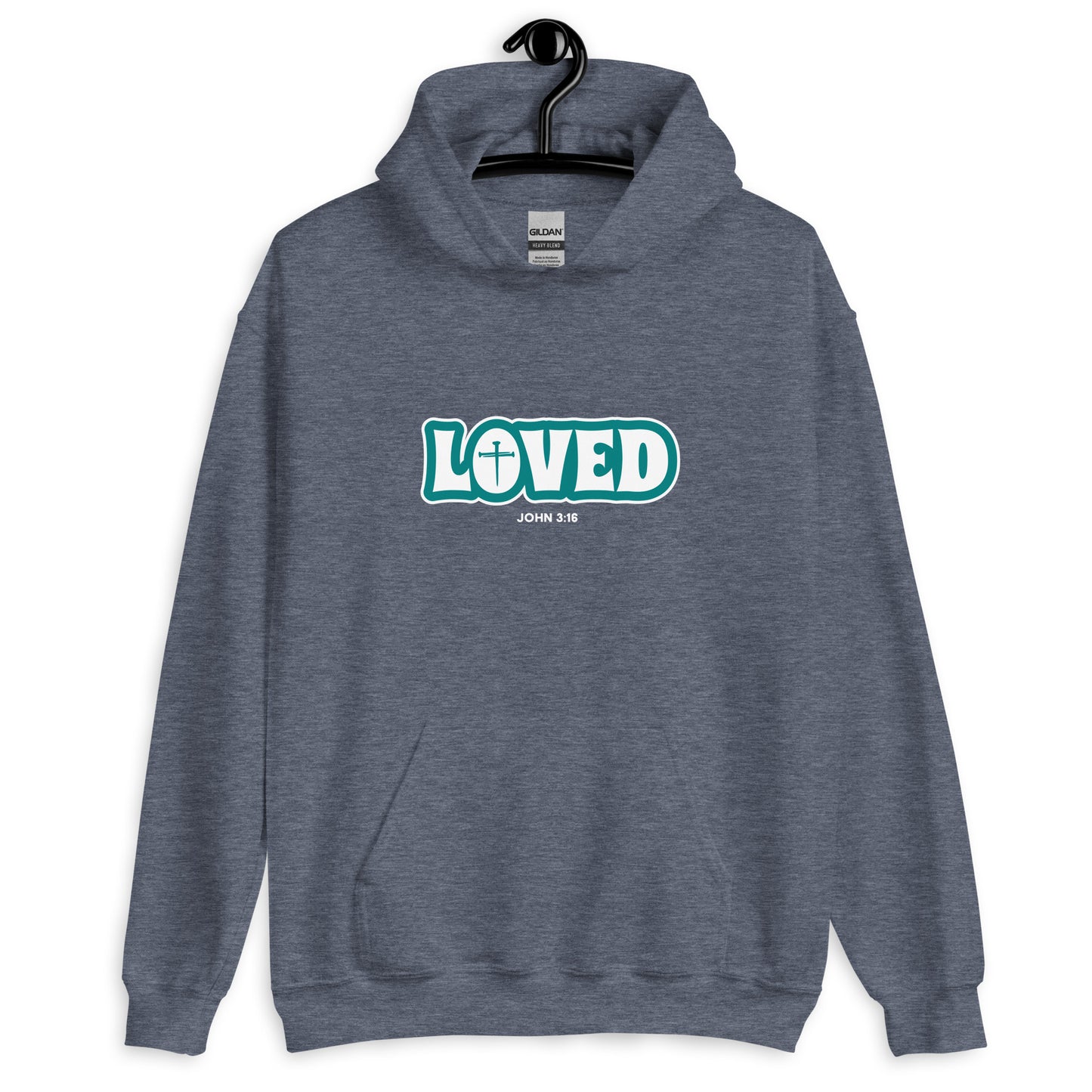 Loved (John 3:16) Unisex Hoodie