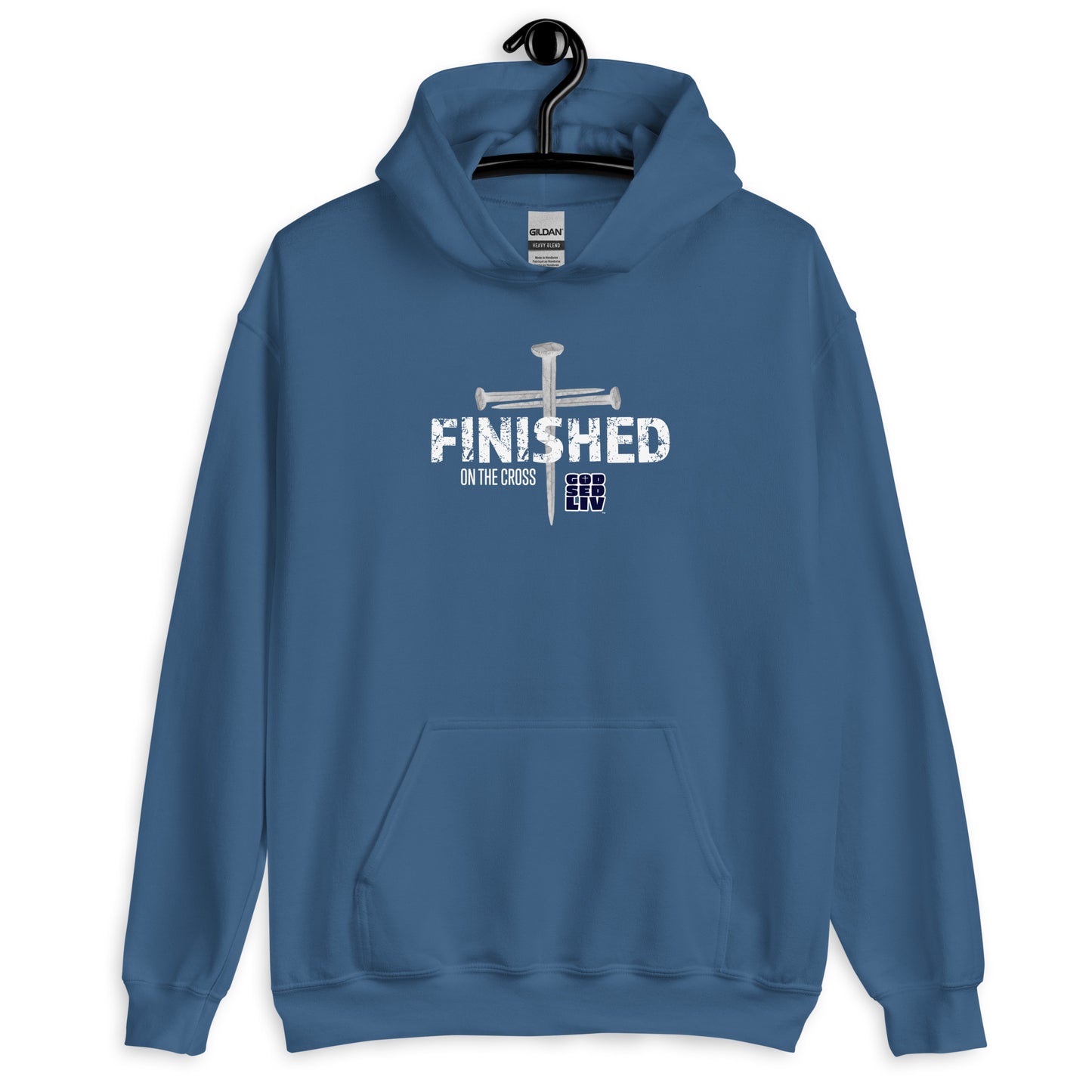 Finished on The Cross Unisex Hoodie