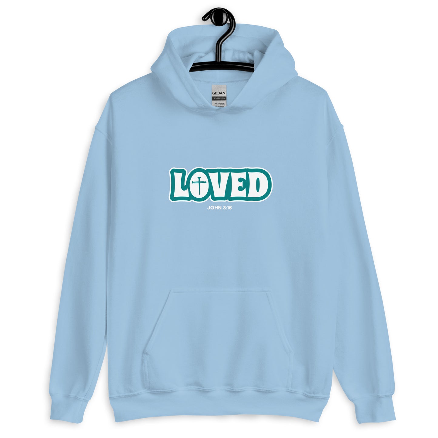 Loved (John 3:16) Unisex Hoodie