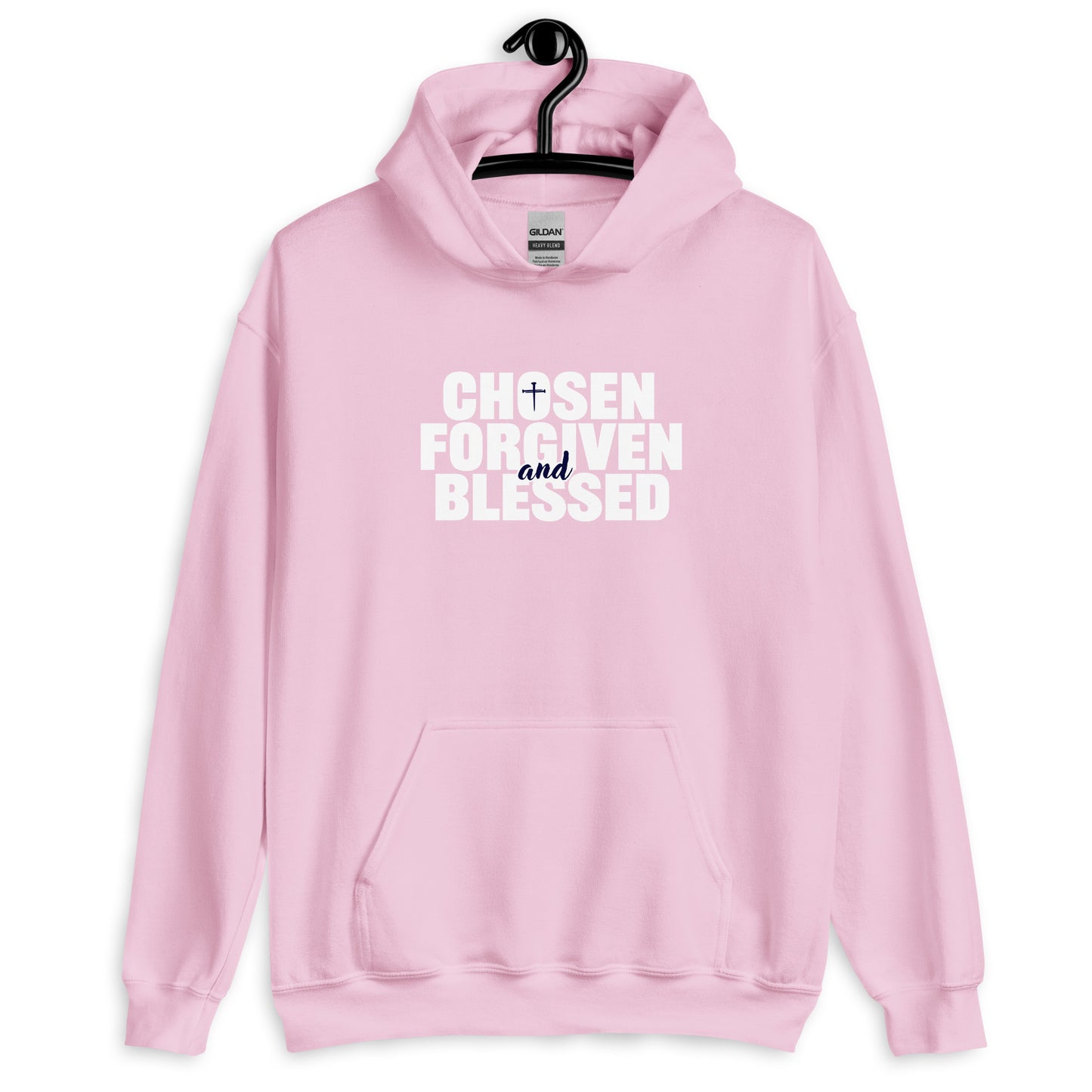 Chosen, Forgiven & Blessed Unisex Hoodie