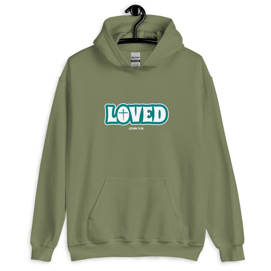 Loved (John 3:16) Unisex Hoodie