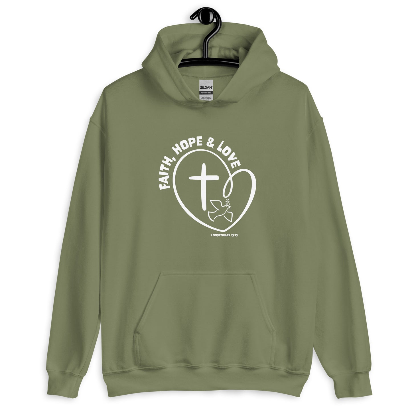 Faith, Hope & Love Unisex Hoodie