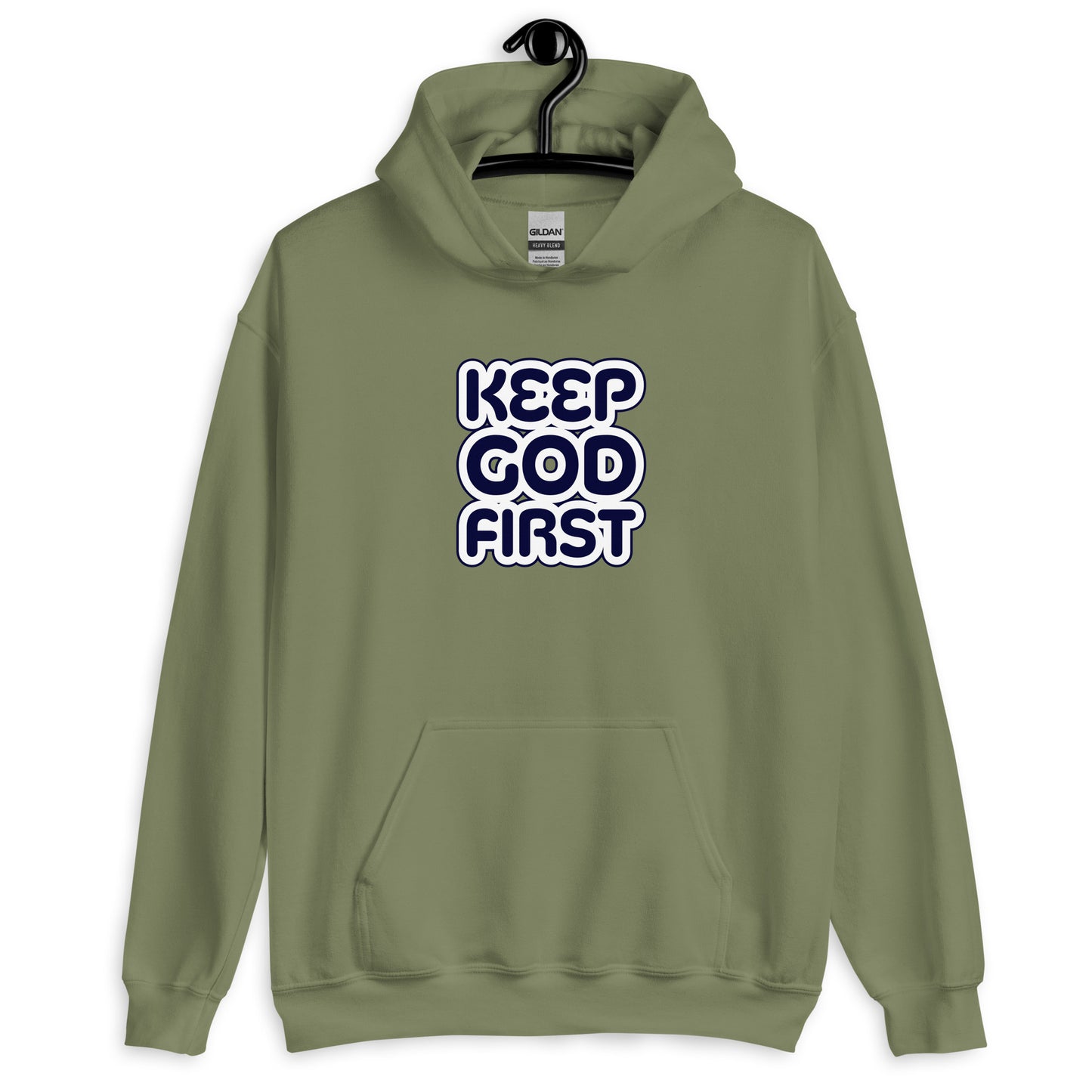 Keep God First Unisex Hoodie