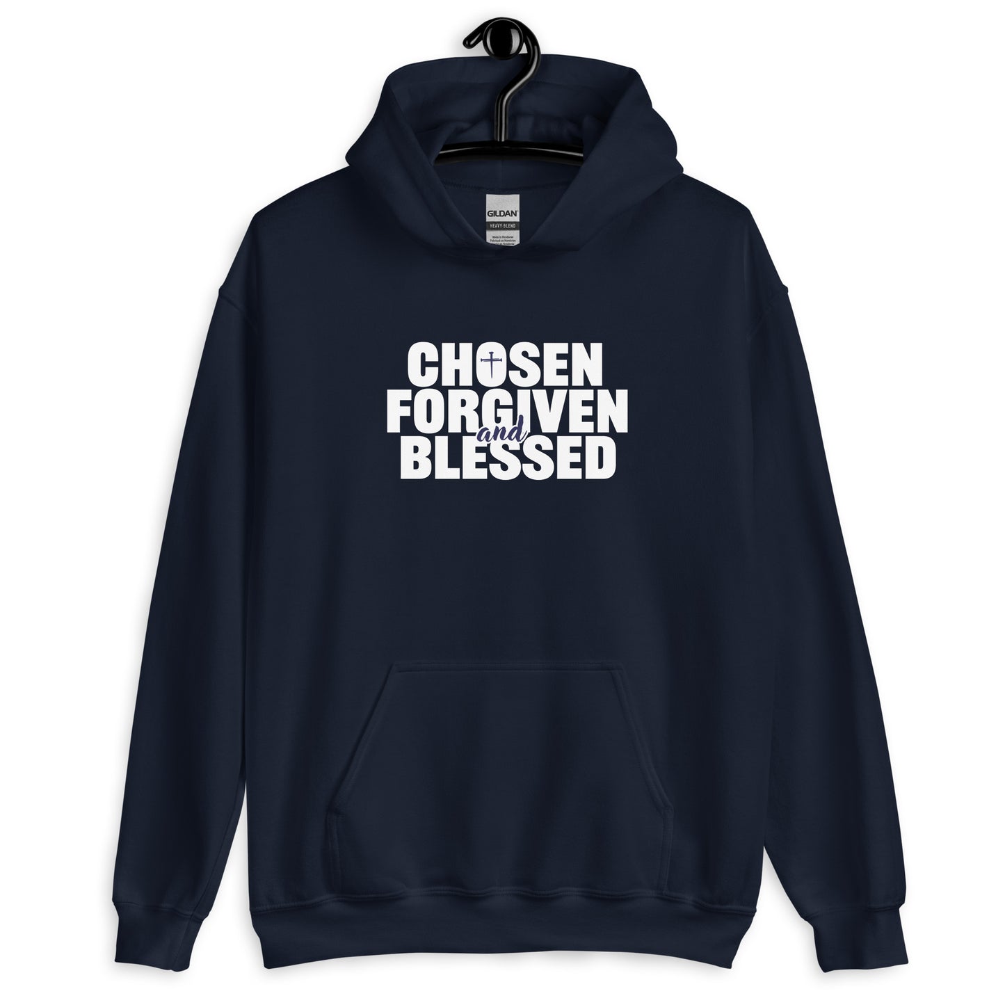 Chosen, Forgiven & Blessed Unisex Hoodie