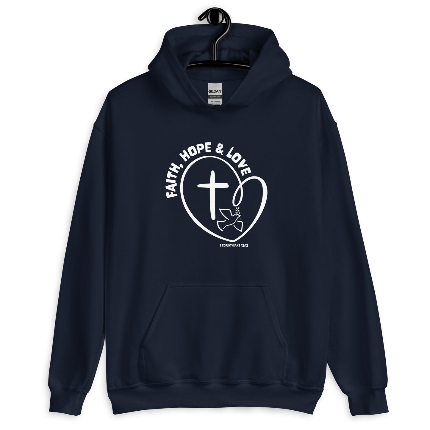 Faith, Hope & Love Unisex Hoodie