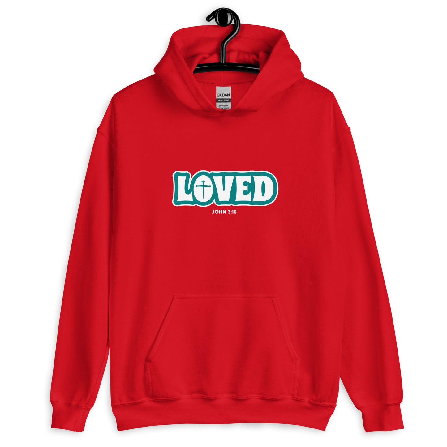 Loved (John 3:16) Unisex Hoodie