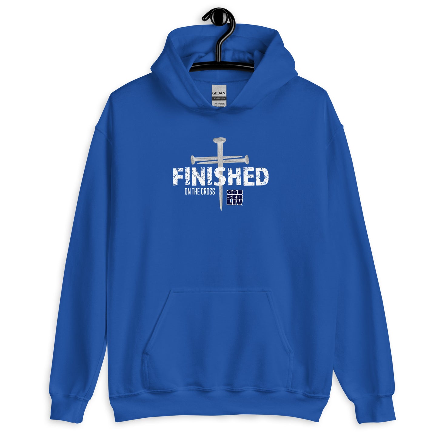 Finished on The Cross Unisex Hoodie