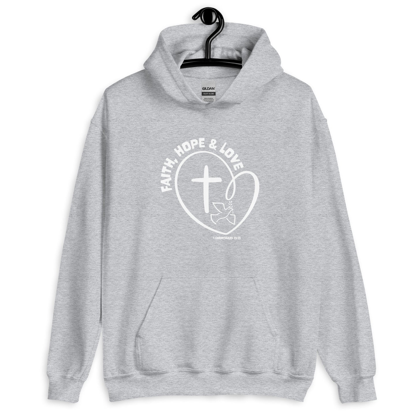 Faith, Hope & Love Unisex Hoodie