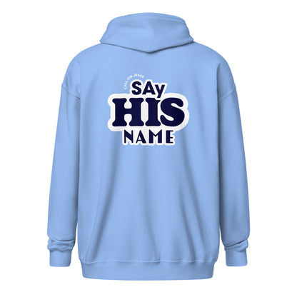 Say His Name Unisex Full-Zip Hoodie Hoodie