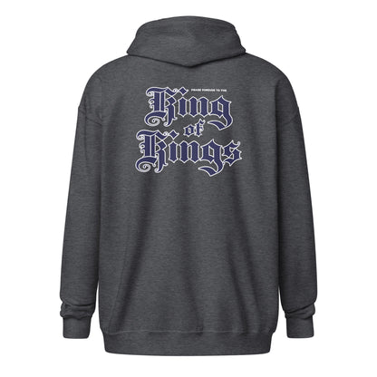 God Sed Liv/King of Kings Unisex Full-Zip Hoodie