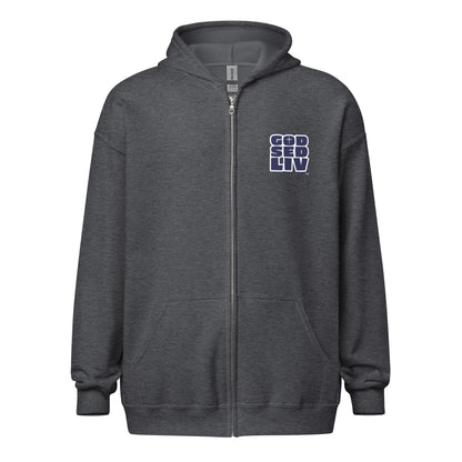 God Sed Liv/Jesus Freak Unisex Full-Zip Hoodie