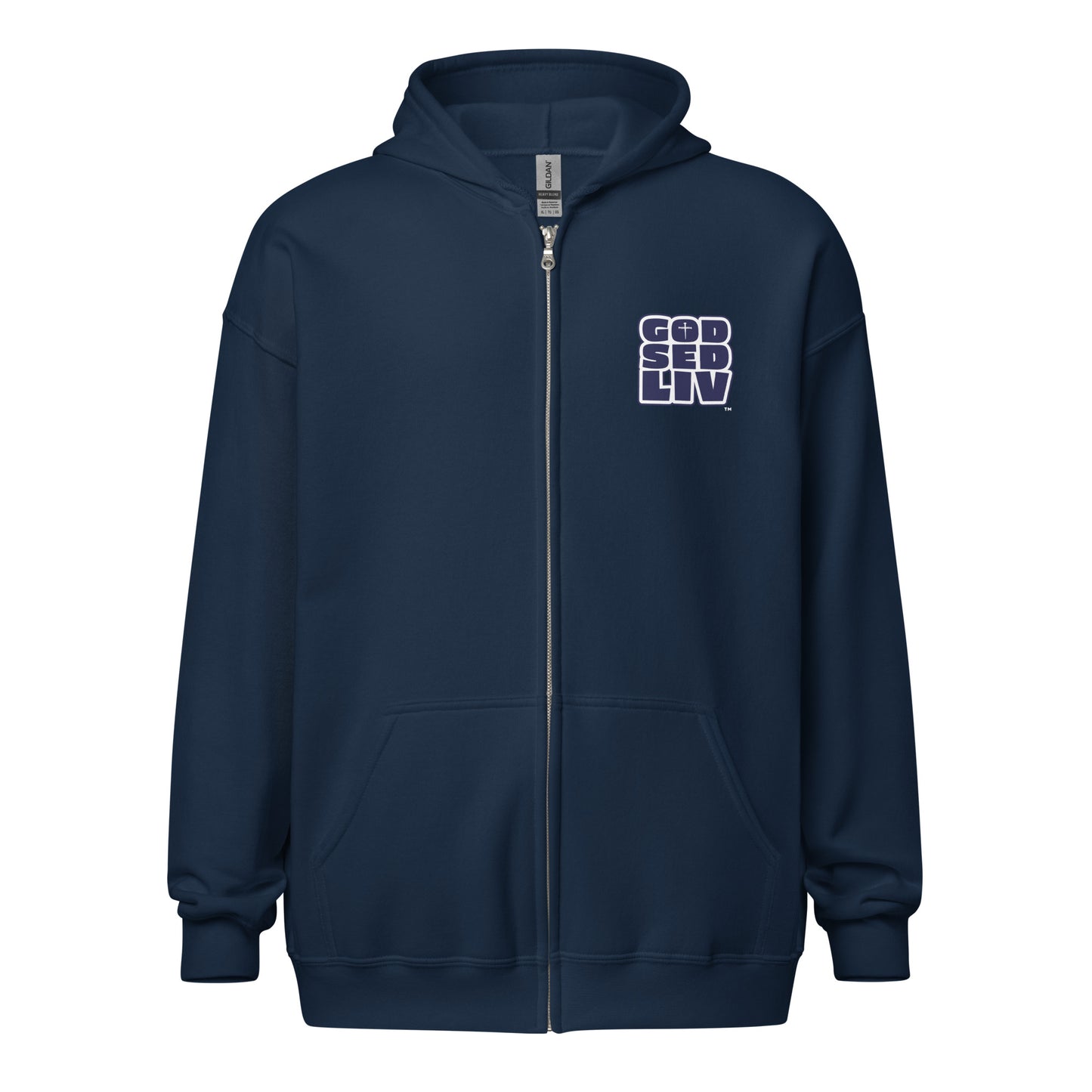 God Sed Liv/Jehovah Jireh Unisex Full-Zip Hoodie