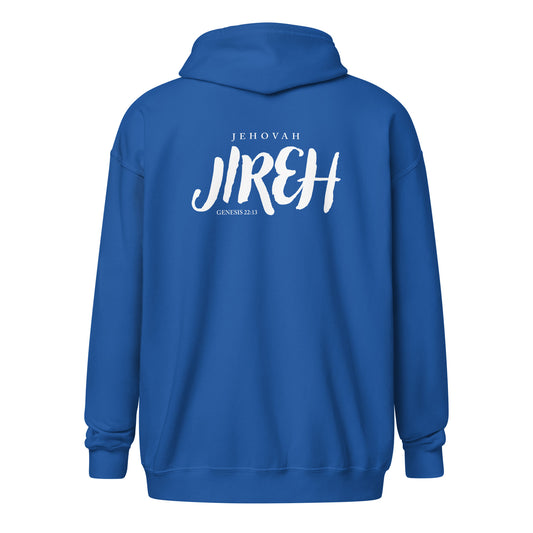 God Sed Liv/Jehovah Jireh Unisex Full-Zip Hoodie