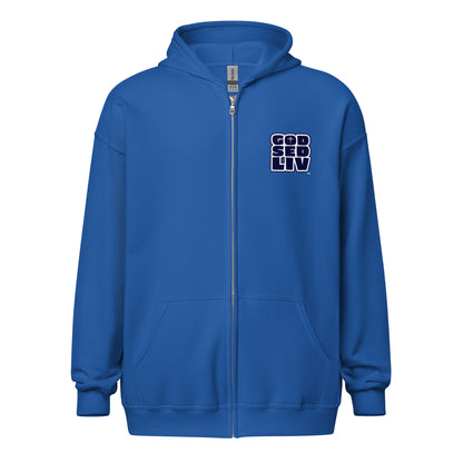 God Sed Liv/Jehovah Jireh Unisex Full-Zip Hoodie