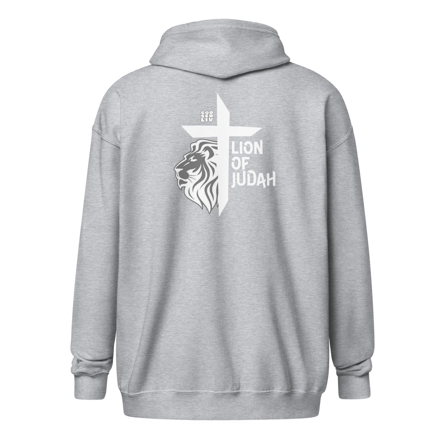 God Sed Liv/Lion of Judah Unisex Full-Zip Hoodie