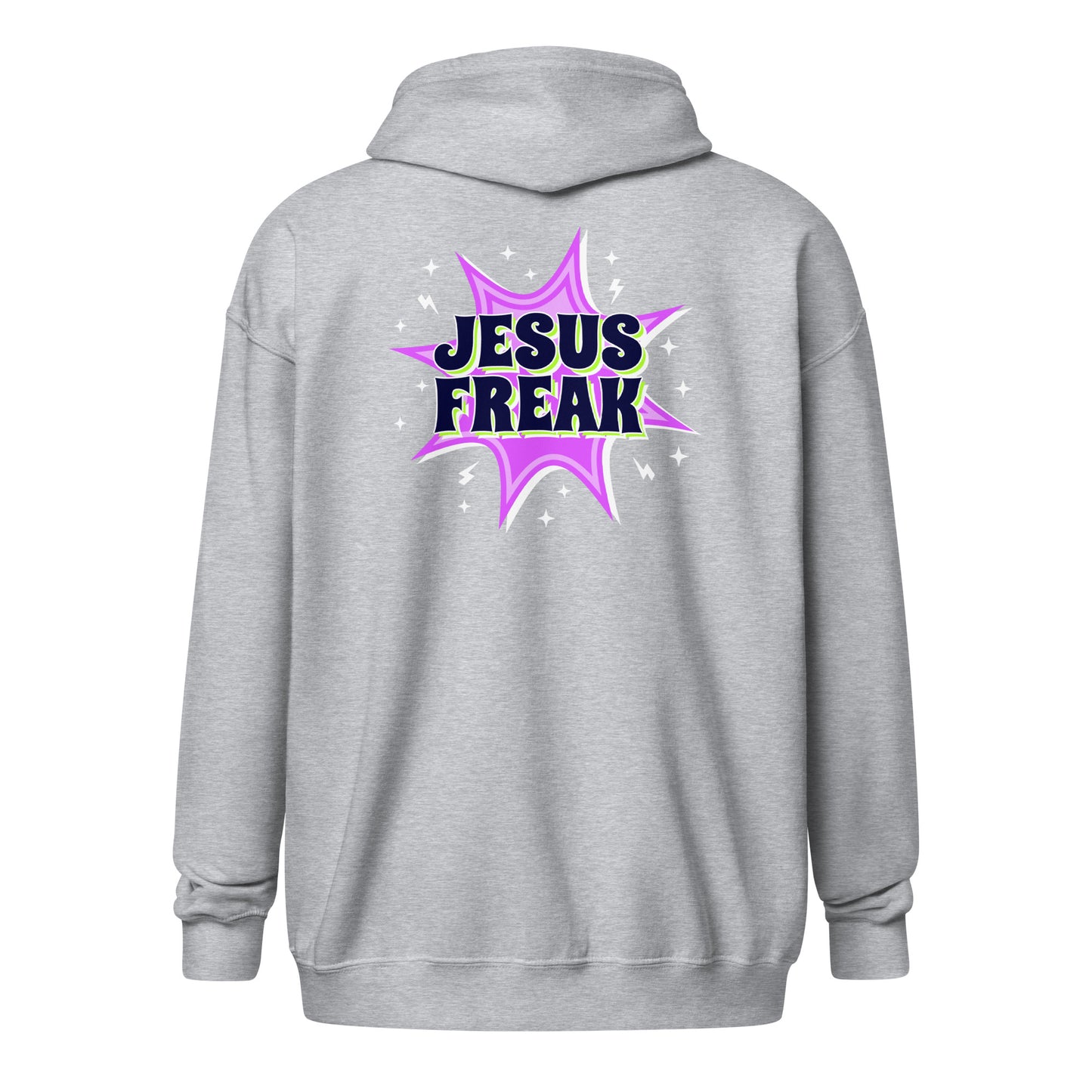 God Sed Liv/Jesus Freak Unisex Full-Zip Hoodie