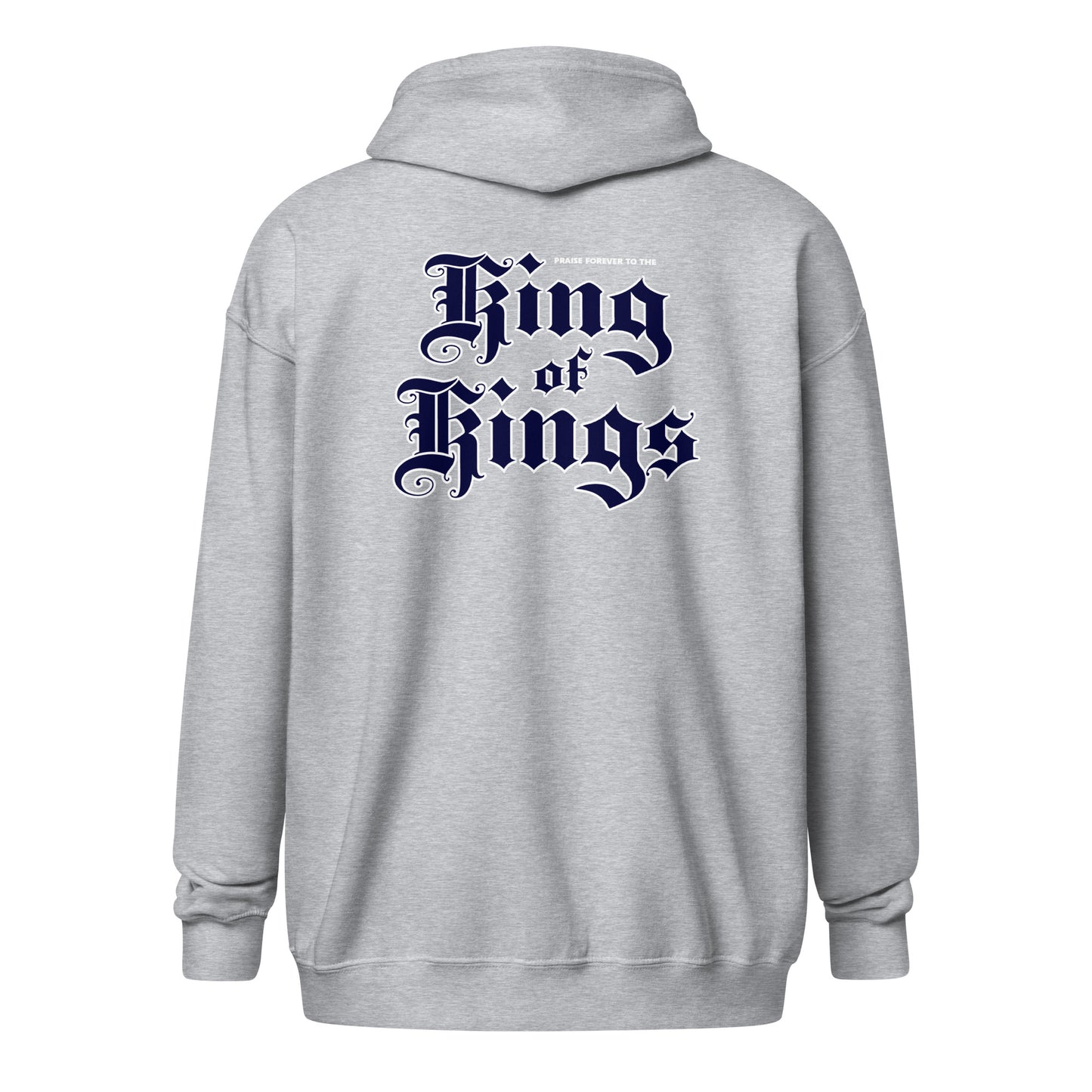 God Sed Liv/King of Kings Unisex Full-Zip Hoodie