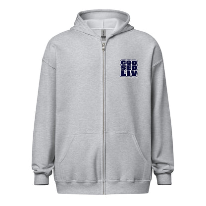 God Sed Liv/Jesus Freak Unisex Full-Zip Hoodie