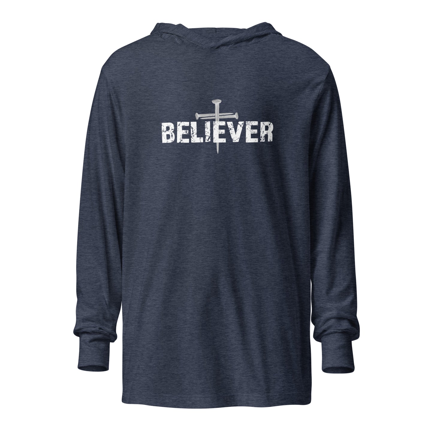 Believer Hooded Long-Sleeve Tee