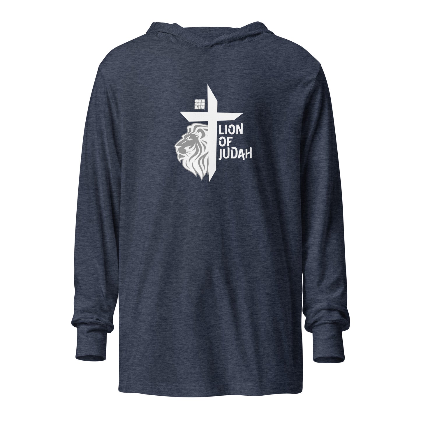 Lion of Judah Hooded Long-Sleeve Tee