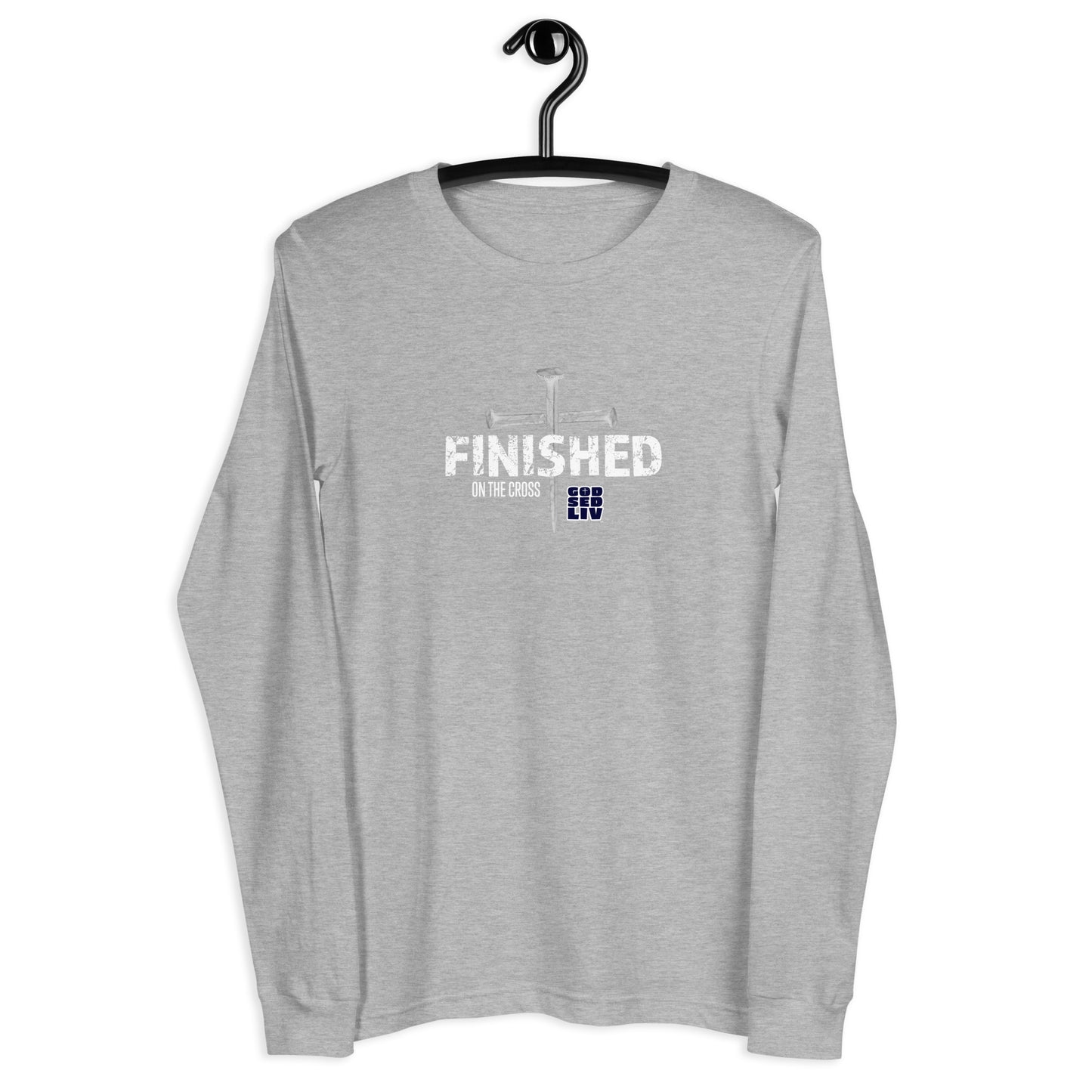 Finished on The Cross Unisex Long-Sleeve Tee