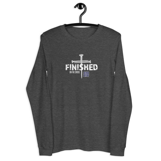 Finished on The Cross Unisex Long-Sleeve Tee