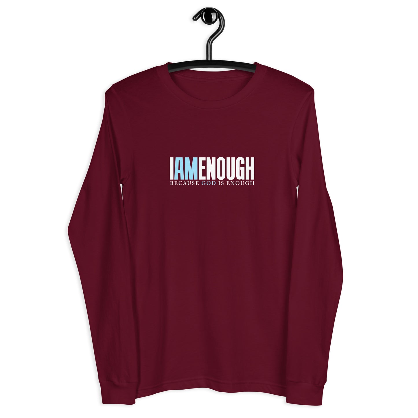 I Am Enough Unisex Long-Sleeve Tee