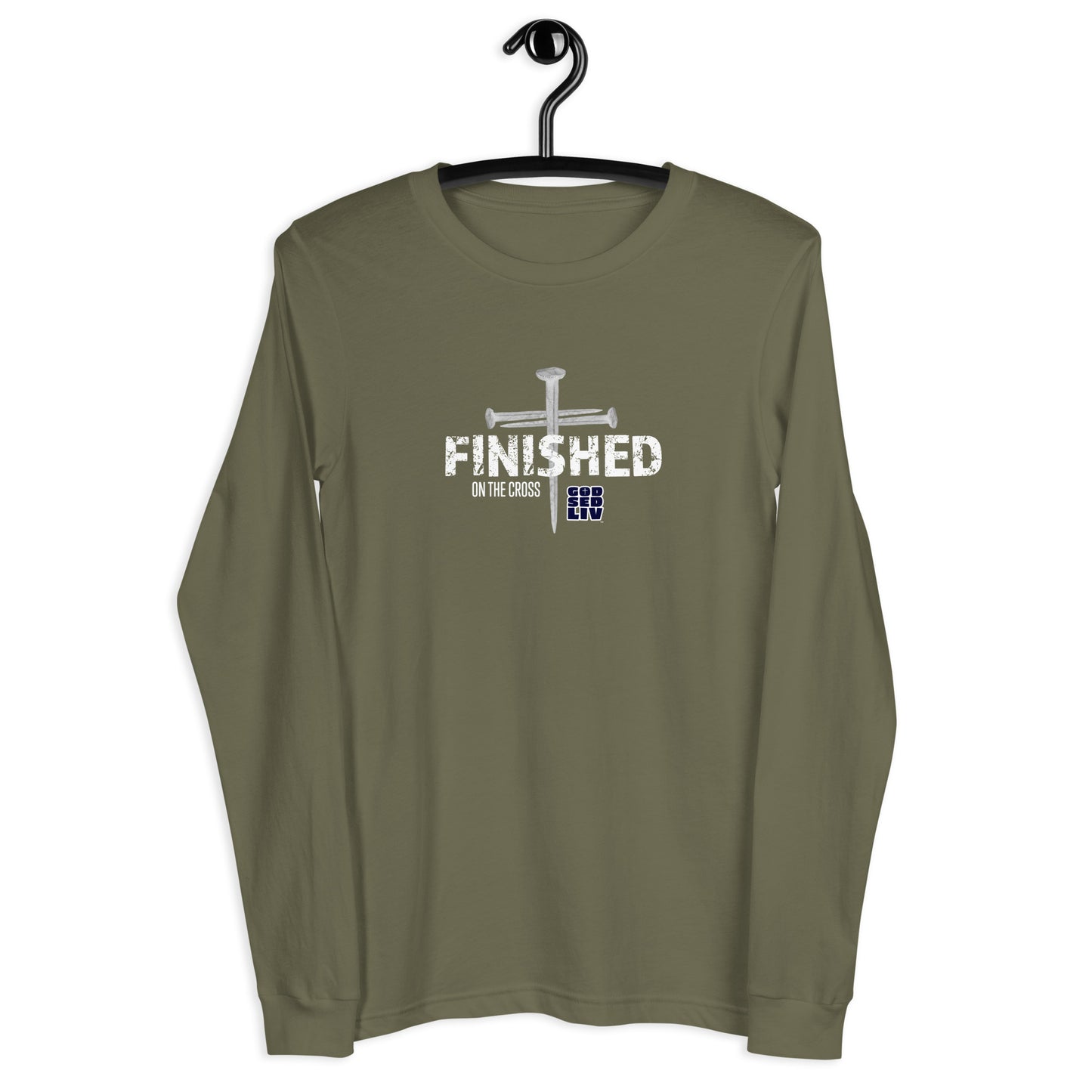 Finished on The Cross Unisex Long-Sleeve Tee