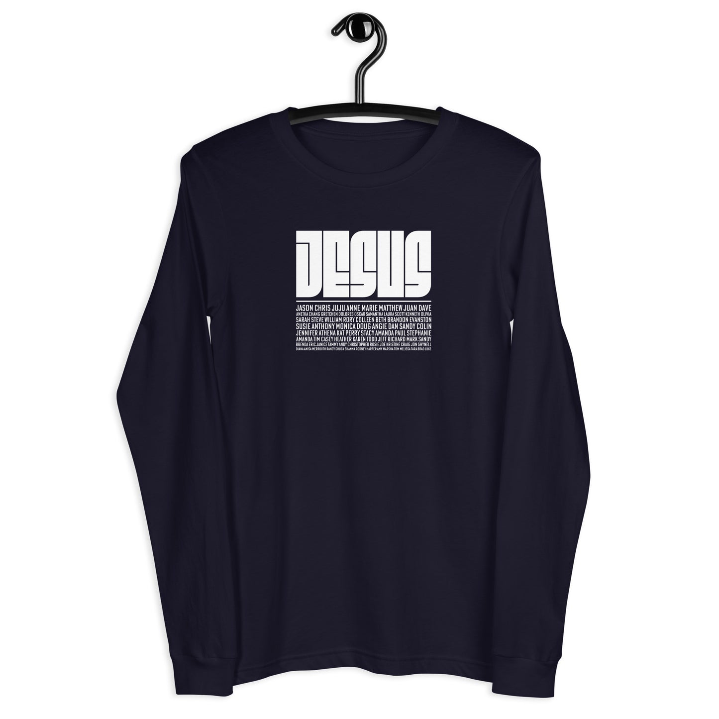 A Name Above Every Other Name Unisex Long-Sleeve Tee