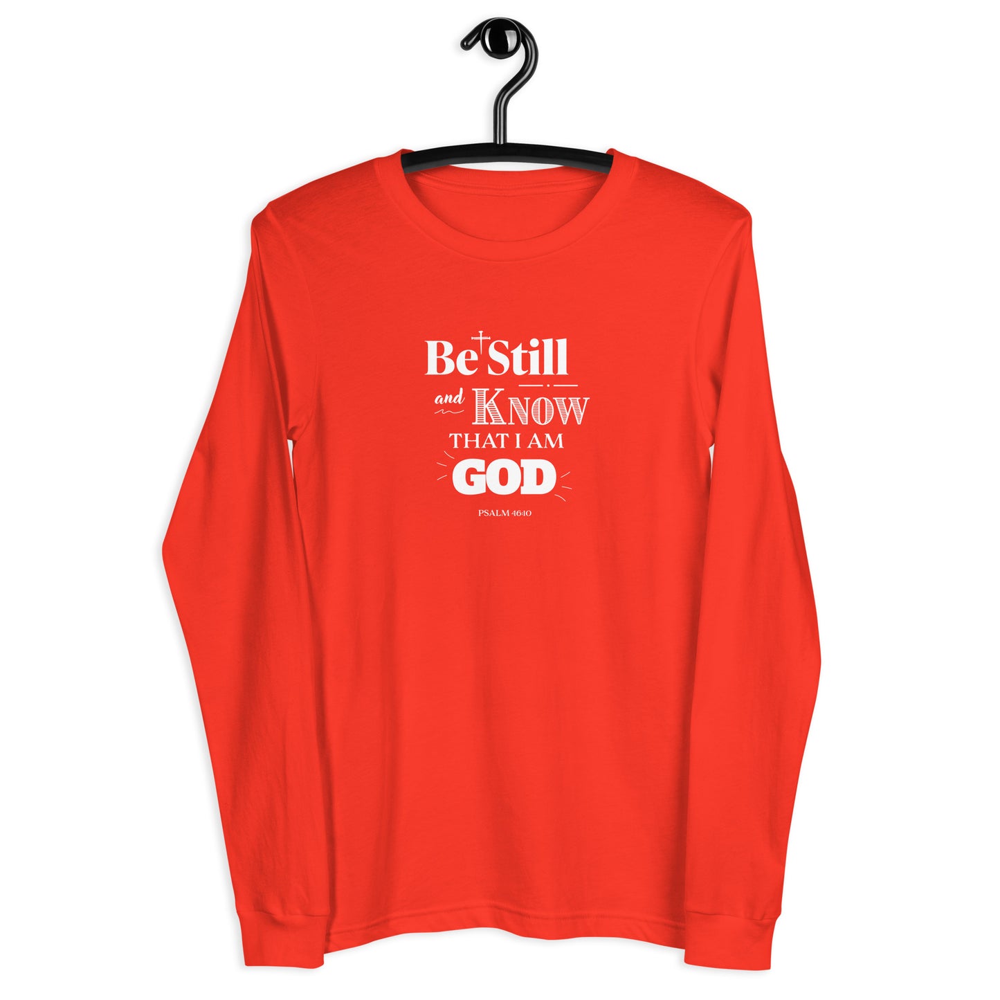 Be Still And Know Unisex Long-Sleeve Tee