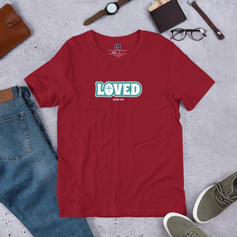 Loved (John 3:16) Unisex Tee