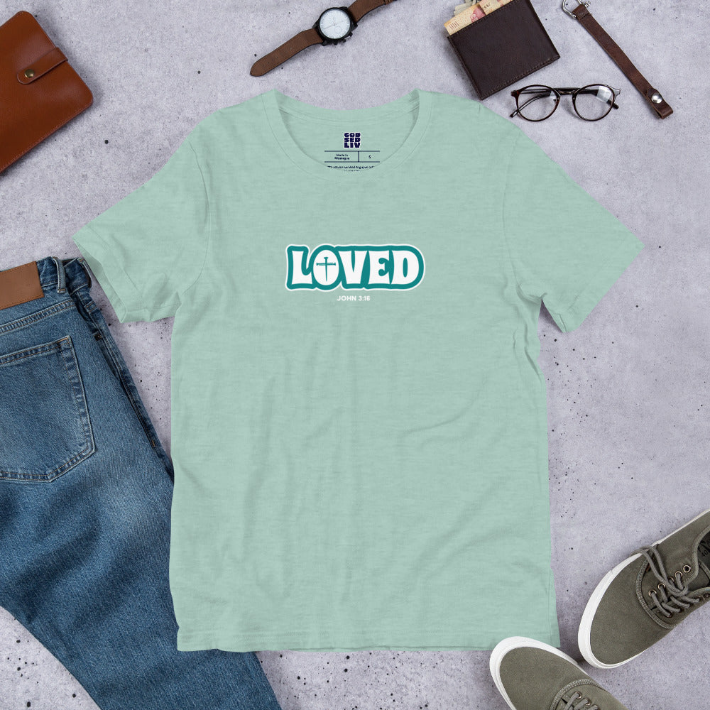 Loved (John 3:16) Unisex Tee