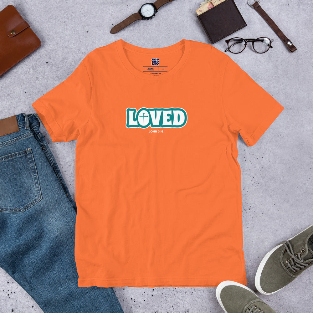 Loved (John 3:16) Unisex Tee